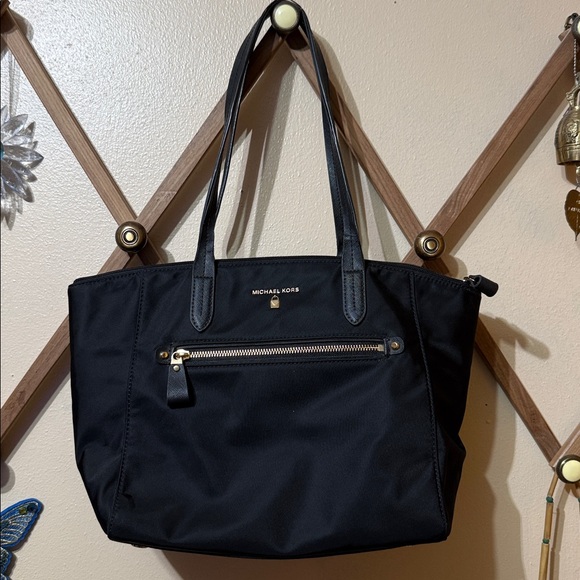 Michael Kors Black Nylon Tote - Picture 1 of 11
